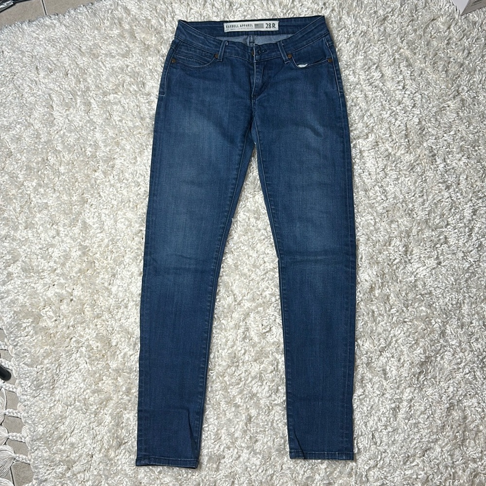 NWOT Barbell Apparel jeans 28R fit like 26